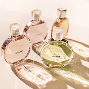 chanel/香奈儿 粉邂逅女士香水正品中小样绿色持久留香淡香氛黄瓶