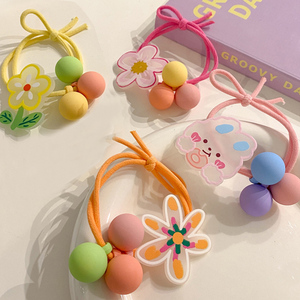 儿童头绳发饰卡通发绳小女孩可爱高弹力橡皮筋扎头发耐用马尾皮筋