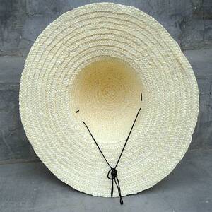 农民工草帽大草帽遮阳大尺寸男女适用夏季椭圆形草帽大号工用农民