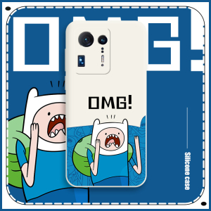 震惊芬恩小米mix4手机壳小米mix2s液态硅胶软壳mix3全包防摔mix2卡通