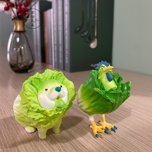 菜狗菜鸡摆件手办蔬菜精灵系列白菜狗b站送朋友生日礼物转运现货