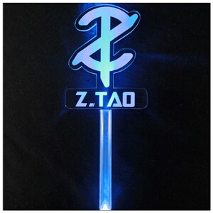 黄子韬应援物 发箍ztao演唱会荧光棒应援棒o周边发光发卡灯牌定制