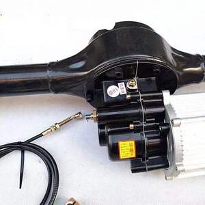 电动三轮车鸿利达差速器总成 一体后桥加力档差速箱体差速包牙包