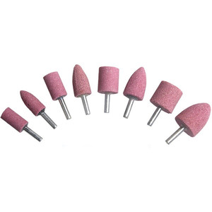 风磨笔磨砂头加长杆合金石头旋转锉加大磨头圆形小型气动磨边器角