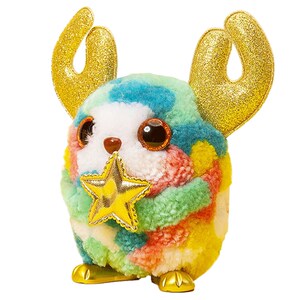 绒豆豆毛绒玩具diy创意手工制作材料玩偶溶豆女孩儿童圣诞节礼物