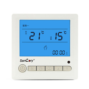 暖温控器智能f开关控制面板暖气调节壁挂炉定时8803h水暖(简易