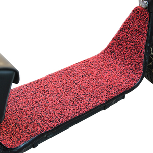 新雷电动车踏板车丝圈脚垫小w龟王垫子电动脚车踩垫电瓶车脚垫通