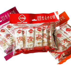 重庆特产三民斋合川桃片300g香甜椒盐芝麻味云