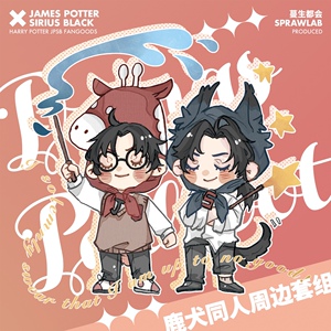 现货 | 鹿犬 徽章立牌透卡詹姆波特小天狼星布莱克hp哈利波特周边