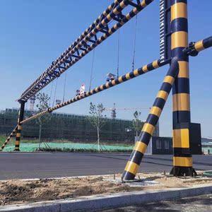 公路限高架固定式简易限高杆限高门架高架桥铁路限高龙门架防护