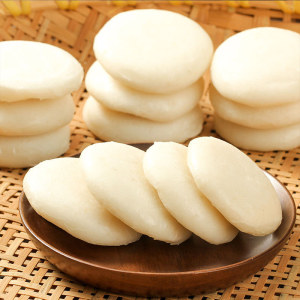 粘米粑粑手工糯米糍粑湖南常德特产年糕驴打滚年粑