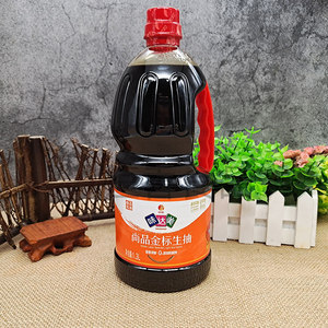 欣和味达美尚品金标生抽1.3l家用装酱油点蘸凉
