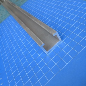 新式31*2d1*3mm槽铝u型翻边导业铝合金轨道c工轨铝材型硬质u铝合