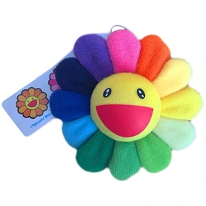 村上隆挂饰胸针定制钥匙扣配件挂件太阳花别针kaikaikiki笑脸小花