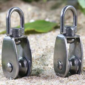 高栏货车篷布边布滑轮304不锈钢滑轮 单滑轮u型滑轮 万向滑轮 行