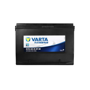 瓦尔塔蓄电池6-qw-60/78600适配卡迪拉克别克君威汽车电瓶12v60ah