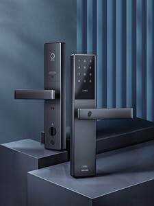 欧瑞博华为智卡认证智能门锁半自动家用指纹锁防盗门密码电子门锁