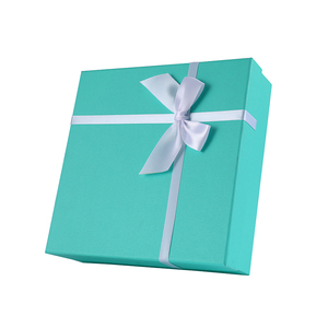 tiffany blue礼物盒伴手礼蒂芙尼蓝色护肤品大礼品盒y口红包装力