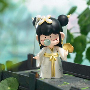 与子成说盲盒手办全套网红儿童礼物虞姬一套可爱女孩忙和公仔