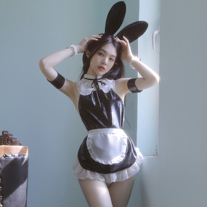 情趣内衣兔女郎纯欲cos连体衣情绪睡衣制服诱惑套装情器衣服女仆