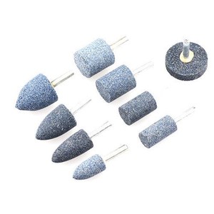 电动砂轮平面柄红电磨钻孔直磨机头手电磨头柄径玉砂轮磨头焊缝