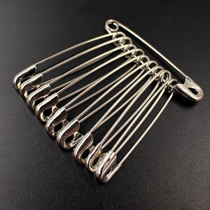 扣衣服的锁针葫芦黑色别针小号老式别针简约服装吊牌扣固定扣针