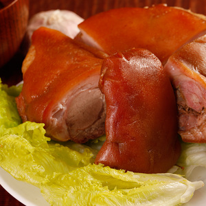 河北张家口柴沟堡郭玺熏肉熏猪肘子整只900g熟