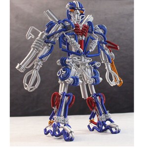 铁丝手工艺品手工铝线制作猪八戒创意礼品摆件铁丝编织卡通人物儿