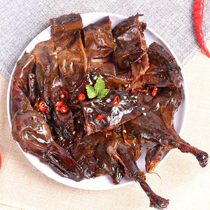 板鸭批发湖南平江特产老牌麻烤鸭正宗精袋装小吃食品菁麦农旗舰店