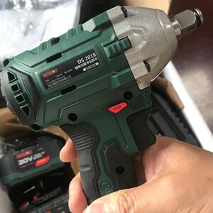馒头潮品铺淘宝德世 汽修21v电动扳手无刷锂电充电冲击大扭力工具gyj