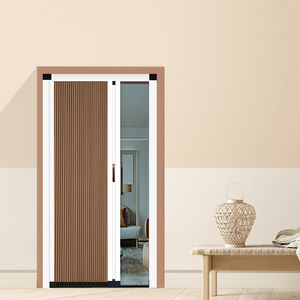 无轨蜂巢折叠门隐形推拉伸缩厨房推拉门阳台卧室卫生间移门隔断门