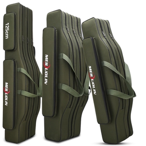 超轻渔具软包大肚包用的鱼竿包80cm鱼具包大容量短矶竿装备包杆长