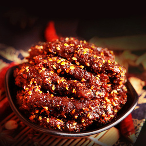 老成都思蜀香烧烤川味牛肉条50g*5代包邮