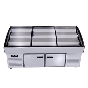 水果捞展示柜冰台商用两三阶梯冷藏冷冻海鲜饭店双温市寿司菜品