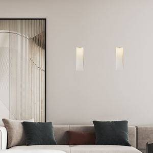 侘物侘寂风嵌入式壁灯无边框墙壁石膏灯客厅过道走廊无主灯射灯