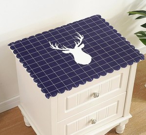 北欧床头柜遮布