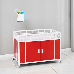 新品折叠超市f促销车服架店卖货车甩场促销台花车摆地摊货装移动