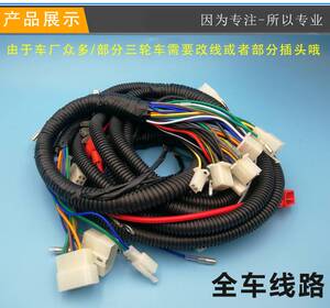 三轮车150 175摩托车水冷全车线束/全车线路总成