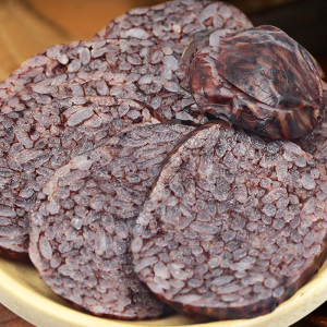 湖南湘西怀化土特产血粑怀化糯米猪血肠非东北韩国