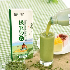 陌小宝绿豆沙冰饮料绿豆爽绿豆汤夏季小瓶果汁饮料饮品整箱250ml