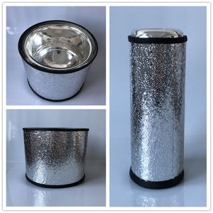 定制杜瓦瓶干冰液氮保温杯瓶玻璃内胆直筒扁圆实验冷肼阱低温需带