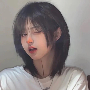 000人付款淘宝日系少年感狼尾短发假发男女生酷帅气自然鲻鱼头可扎