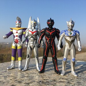 奥特曼神秘四奥软胶人偶雷杰多 奥特之王 萨迦赛迦 诺亚 黑暗扎基