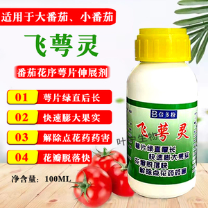 倍多粉西红柿绿萼灵番茄长萼灵飞萼灵喷花伴侣解除点喷花药药害