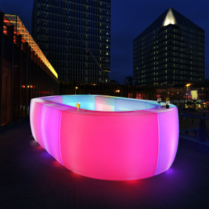 发光酒吧台活动创意清吧可移动组合鸡尾酒会户外露台简约调酒吧台