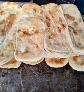 正宗山东临沂特技面食手工炉贴烤牌朝牌烧饼无任何