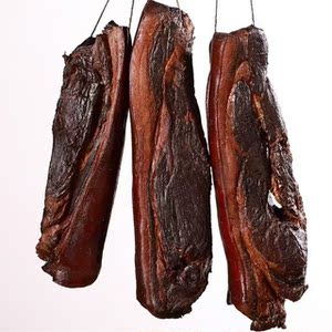 湖南特产农家风味柴火烟熏乡里土老腊肉猪250g/4斤多规格 黑腊.