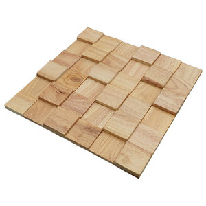 橡胶木实木马赛克瓷砖电视背影墙装饰室内主卧背景墙装修材料墙面