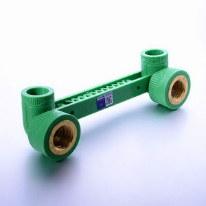 天一金牛双连体内丝弯头绿色环保ppr204分6分配件管材管件ppr水管