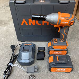 铁锚dcw1电动扳手20v4000毫安无刷冲击扳手.